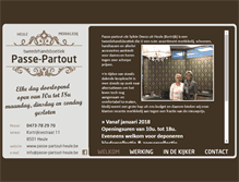 Tablet Screenshot of passe-partout-heule.be